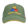 Fostex Baseball Cap 2nd Armored Division Groen