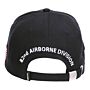 Fostex Baseball cap 82nd Airborne WWII 3D zwart