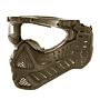 Fostex masker met LED verlichting khaki/bruin