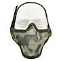 Fostex Airsoft beschermingsmasker woodland camo