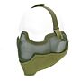 Fostex Airsoft beschermingsmasker en oorbescherming groen 