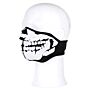 Biker Mask Neoprene Skull 3D zwart