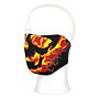 Biker Mask Neoprene half face flames