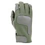 Airsoft handschoenen nomex/leer groen