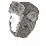Life-Line bontmuts Wool Hat Siberian grey