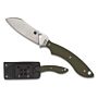 Spyderco Outdoormes Stok Drop Point OD Green 8Cr13MoV PE