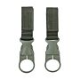 101inc Molle water bottle ring 2-pack groen