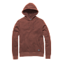 Vintage Industries Derby hooded sweatshirt Faded Red