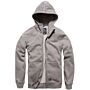 Vintage Industries Basing hooded zip sweater charcoal