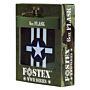 Fostex Zakfles 6 ounce USAF Invasion Stripes Groen