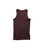 Vintage Industries Bryden rib singlet burgundy
