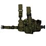 Molle beenholster rechtshandig digital WDL camo