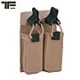 TF-2215 Double pistol pouch Coyote