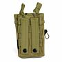 101Inc Molle pouch Sidearm 2 Mag. C khaki