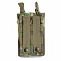 101Inc Molle pouch Sidearm 2 Mag. C woodland camo
