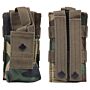 101inc Molle pouch Radio Utility G woodland camo