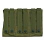 101inc Triple M4 mag pouch groen