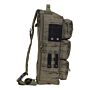 101inc MOLLE strap hook + loop 4 stuks groen