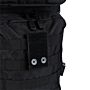 101inc MOLLE patch adapter hook + loop small zwart