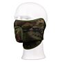 101inc Face Mask Recon woodland camo