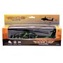 Speelgoed Apache Helicopter woodland camo