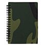 Notitieboek A6 woodland camo