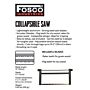 Fosco Opvouwbare Zaag groen