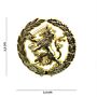 Embleem metaal Nederlandse leeuw pin