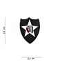 Embleem metaal 2nd Infantry division US pin