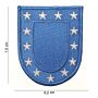 Embleem stof US army groot