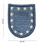 Embleem stof US army klein