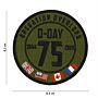 Embleem D-Day 75 Years stof 