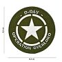 Embleem D-Day Allied Star stof 