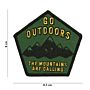 Embleem Go Outdoors stof
