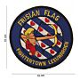Embleem stof Frislan flag