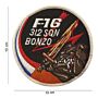 Embleem stof F-16 312 SQN bonzo