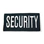 Embleem Security dik blauw