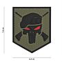 Embleem 3D PVC Commando Punisher Gro