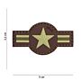 Embleem 3D PVC US airforce bruin