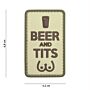 Embleem 3D PVC Beer and tits coyote