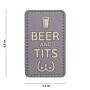 Embleem 3D PVC Beer and tits