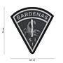 Embleem 3D PVC Bardenas zwart
