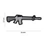 Embleem 3D PVC M16