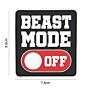 Embleem 3D PVC Beast Mode Off