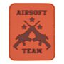 Embleem 3D PVC Airsoft team oranje