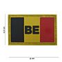 Embleem 3D PVC Belgie Groot BE