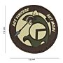 Embleem 101inc 3D PVC Spartan aut bruin