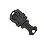 Molle quick release knife mini zwart