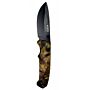 Fosco Zakmes camo zwart blad 1285C01