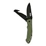 Fosco Bushcraft Zakmes groen